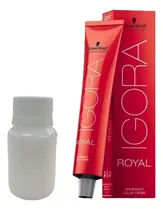 Comprar Tinta Igora Royal Tono A Elección + Oxidante 20vol 60ml