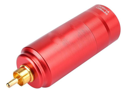 Imagen 7 de 7 de Wirelss Máquina De Tatuaje Fuente De Alimentación Rca Plug 1