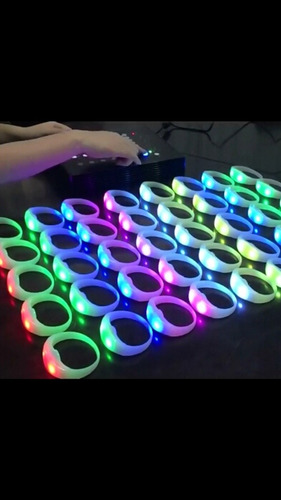 Pulseras Led Audioritmicas Garantizadas Glow Band 100 Pzs