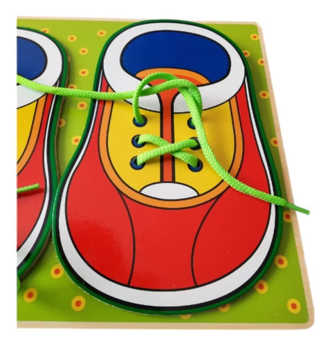 Zapatos Didácticos Aprende A Atar Cordones Montessori Motriz