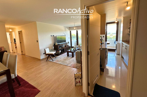 Moderno Depto En Venta De 3 Dormitorios, 2 Baños En Valdivia