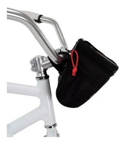 Imagen 3 de 4 de Bolso P/ Bici Al Manubrio C/ Porta Celular Y Enfriador Huffy