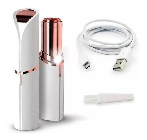 Depilador Elétrico Feminino Batom Recarregável Usb