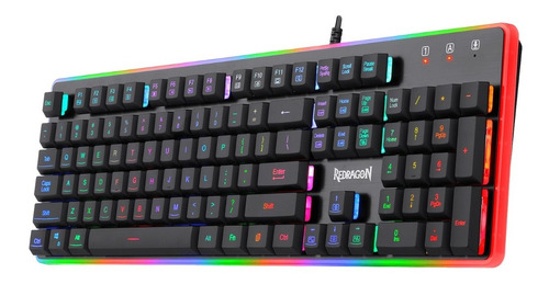 Teclado Gamer Semi Mecánico Redragon Dyaus K509rgb-sp 