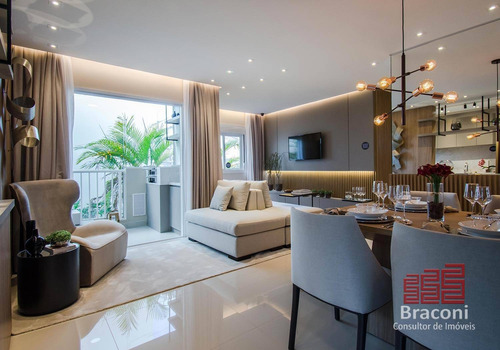 Imagem 4 de 15 de Apartamento A Venda No Belém 2 E 3 Dorms Com E Sem Suite 1 Ou 2 Vaga - 7007