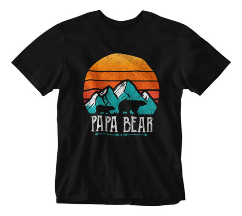 Camiseta El Mejor Papa Dia Del Padre Papa Oso