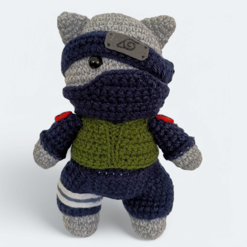 Kakashi Hatake Ternurin Peluche Amigurumi Naruto