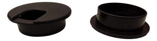 Pasacables Abierto 50mm Negro (15 Piezas) V097-15