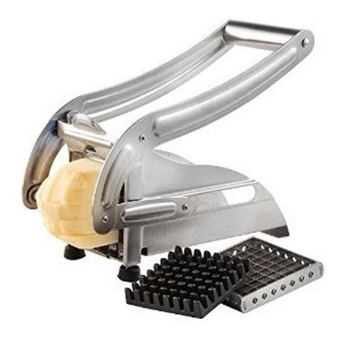 Corta Papas Rebanador Acero Inoxidable Práctico Cocina