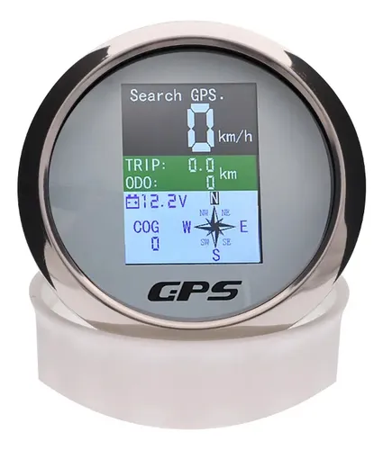 Velocímetro Náutico Odômetro Bússola Volts Gps Barcos Lancha Cor ...
