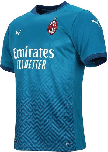 Imagen 3 de 5 de Jersey Playera Puma Del Milan De Visitante