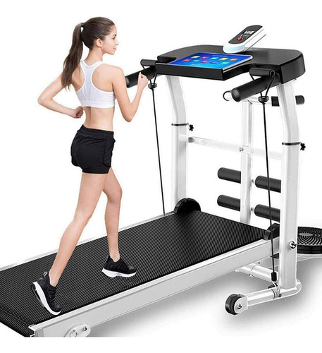Caminadora Plegable Con Cuatro Métodos De Acondicionamiento