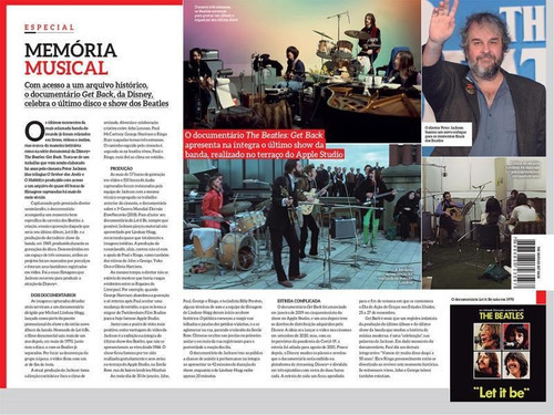 Superpôster Cinema E Séries - The Beatles - Get Back, De A Europa. Editora Europa, Capa Mole Em Português