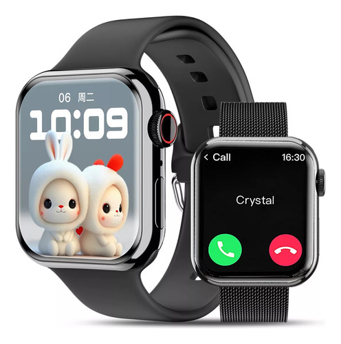 Reloj Inteligente 1.72 Nfc Con Bt Call Para iPhone Xiaomi Hu