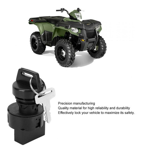 Imagen 6 de 8 de Llave De Encendido Abs Ajuste Para Polaris Sportsman 400 500
