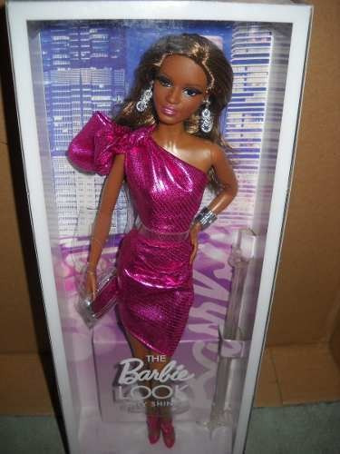 Barbie The barbie look city shine pink dress CJF52