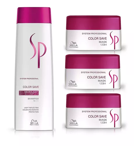 Wella SP Color Save Shampoo 250ml - champú para cabello coloreado