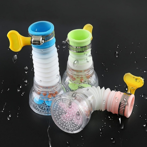 Filtro De Agua Acordeon Con Abrazadera Cuello Extensible