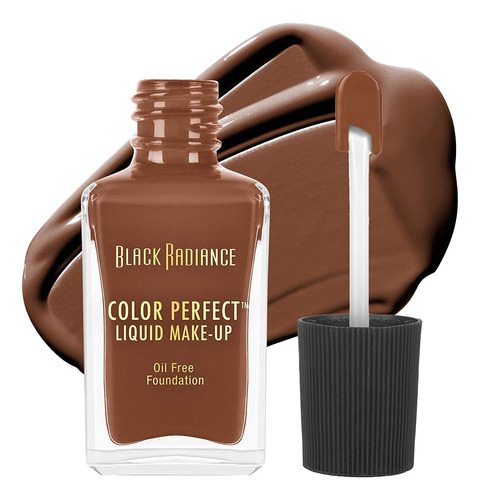 Negro Resplandor Color Perfecto Maquillaje Líquido, Cacao En