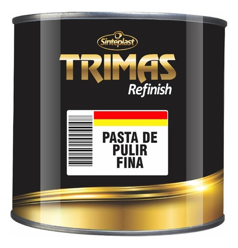 Pasta De Pulir Fina 0,5 Kg Auto Brillo Trimas Pintumm