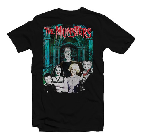 Playeras The Munsters Terror Full Color - 12 Modelos Aquí