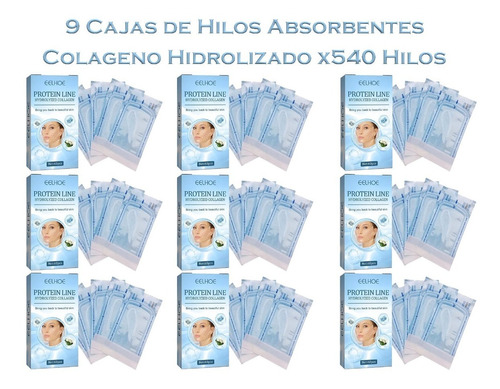 Hilos Absorcion X9 Cajas X540 H - g a $36