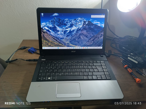 Notebook Acer Aspire 1 - E1-421 8 Gb De Memória E Hd 1000 Gb Cinza (Usado)