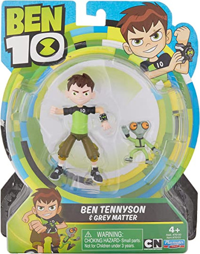 Muñeco Básico De Ben 10, Ben Y La Materia Gris