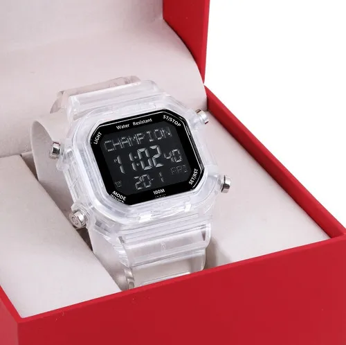 Reloj deportivo digital impermeable Champion Yot correa de color