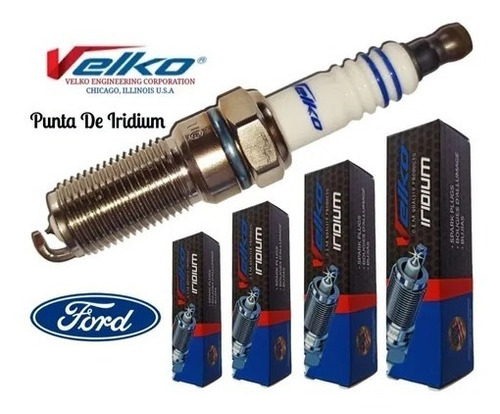 Bujia Iridium Original Velko Sp525 Fiesta Power, Max, Mazda3