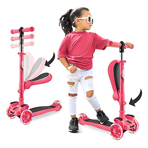 Patinete De 3 Ruedas Para Ninos  Stand & Crucero Ninos Pequ