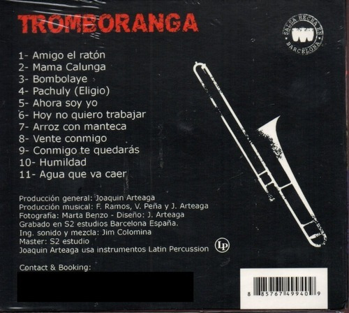 Cd Tromboranga Salsa Dura