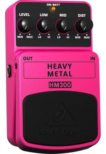 Pedal Heavy Metal Behringer Hm300 + Envío Express