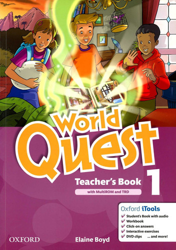 World Quest 1 - Tch's Pack W/cd - Boyd Elaine, De Boyd, Elaine. Editorial Oxford, Tapa Blanda En Inglés, 2013