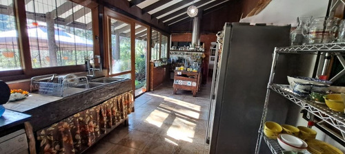 Arriendo Parcela 8.700 M2 Con Hermosa Casa Estilo Rustico D