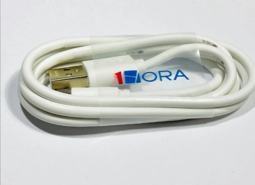 10 Cables V8 1hora 2.1 A Carga Y Pasa Datos Cab220 Color Negro y Blanco