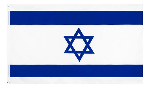 Bandera De Israel 90 Cm X 150 Cm   A1