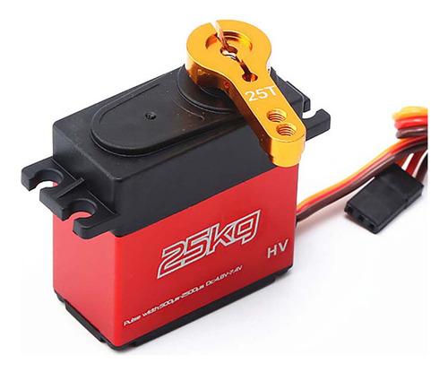 Helicóptero Servo Digital De 25 Kg Y 25 Toneladas Con Brazo