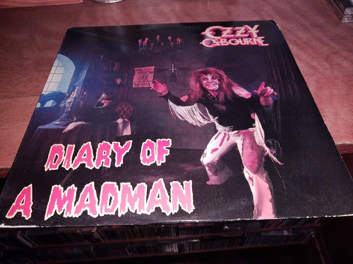 Ozzy Osbourne Diary Of A Madman Lp Original Usa 1981