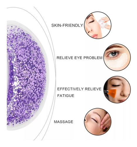 Compresa Gel Reutilizable Mascarilla Ojeras X Par