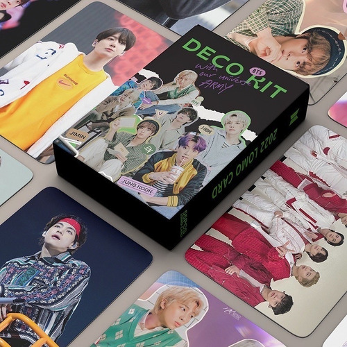 55 Photocards Bts - Deco Kit 2022 Lomocards