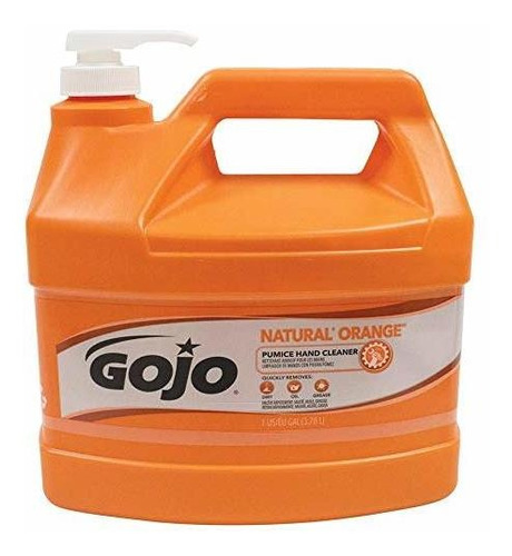 Loción Limpiador De Manos Industrial Gojo 1 Galón Naranja