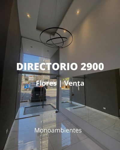 Venta Departamento Monoambiente A Estrenar - Flores