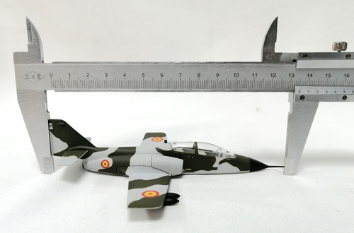 Miniatura Diecast 1/100, Avión De Instrucción Casa C101