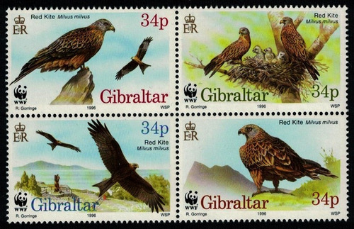 Fauna - Wwf - Milano Real - Gibraltar - Serie Mint