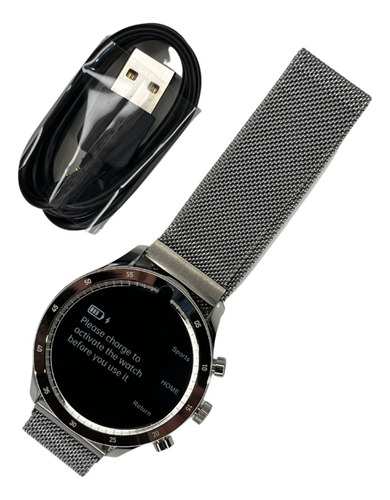 Reloj Smartwatch Colmi Sky 5 Plus Silver Milan 1.3  Ip68 