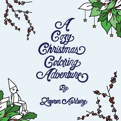 Libro A Cozy Christmas Coloring Adventure: Featuring Wood...