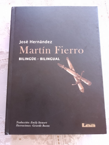 Libro Martin Fierro Bilingüe Español/ingles Ilustrado