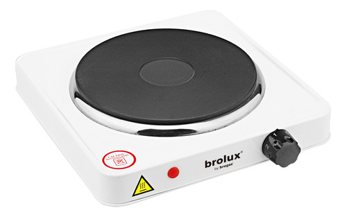 Anafe Eléctrico Brogas An-01-p Blanco 220v Brolux