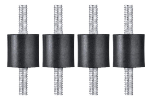 // 4 Piezas De Soportes Aisladores Antivibración De M6